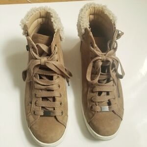UGG Olive High-Top Sneakers Size 10